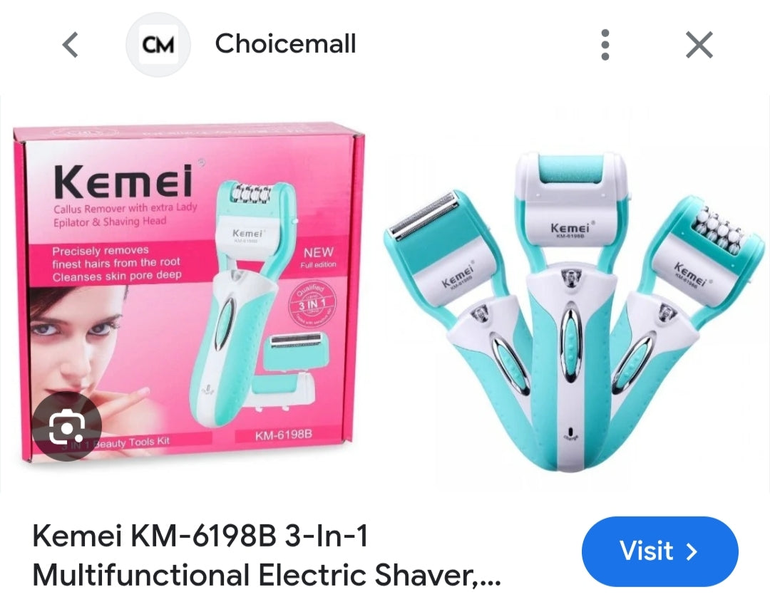 Kemei KM-6198 Shaver Set